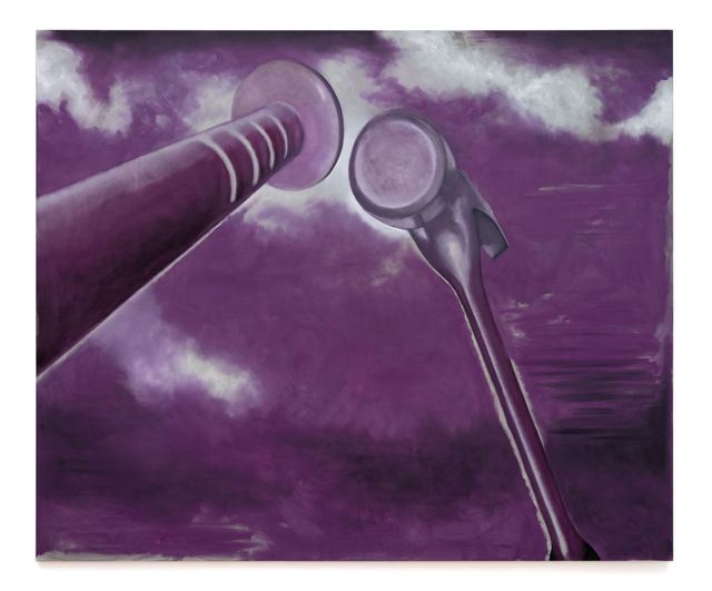 Image of artwork titled "Untitled (Hammer and Nail)" by Luke Rogers