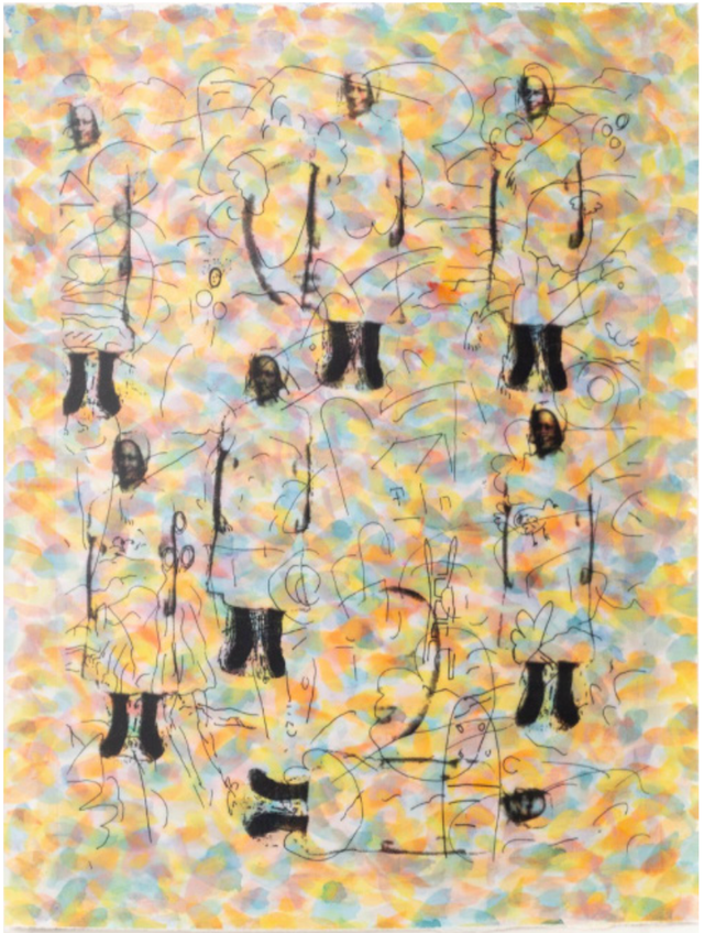 Image of artwork titled "She Left Her Notes " by Floyd Newsum, Jr.