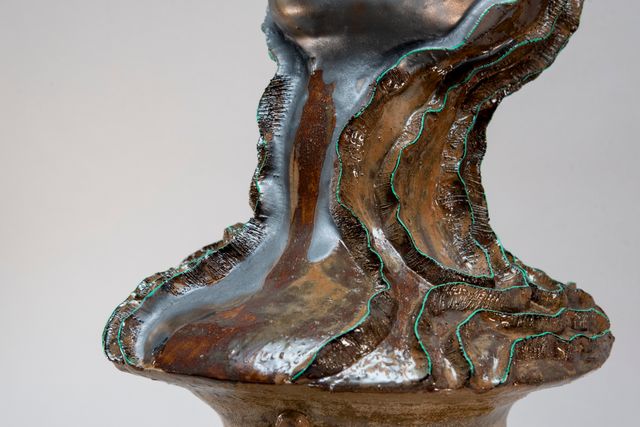Image of artwork titled "A prayer in the language of fire" by Anne  Adams
