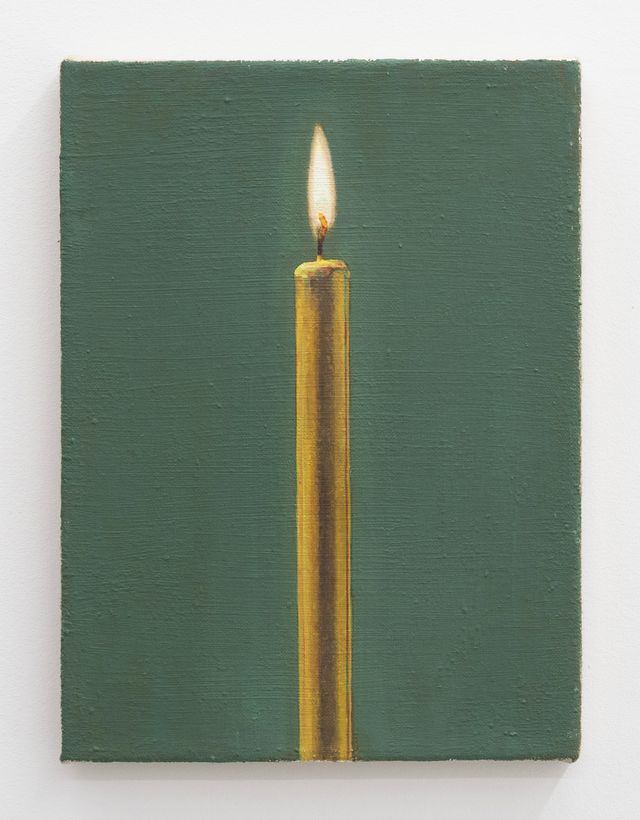 Image of artwork titled "Untitled (candle)" by Jackson Slattery
