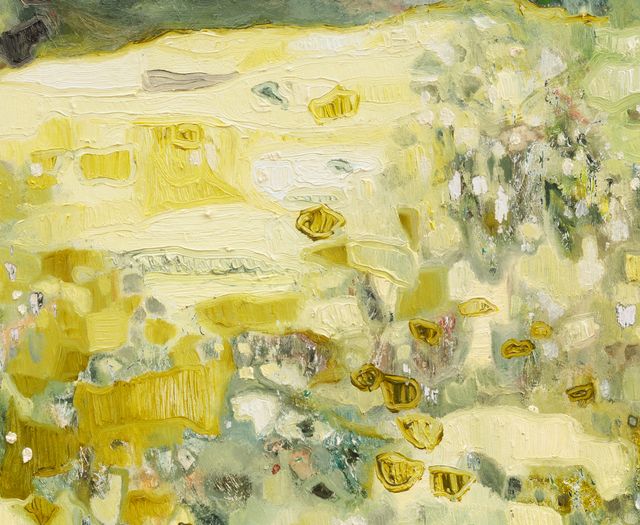 Image of artwork titled "strange hill" by Meris Drew