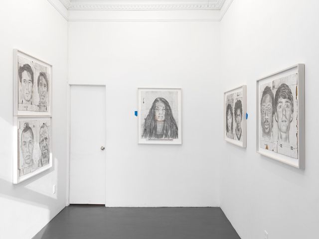 Installation view of Kunle Martins, <e>What’s Up Fam?</em> at 56 Henry