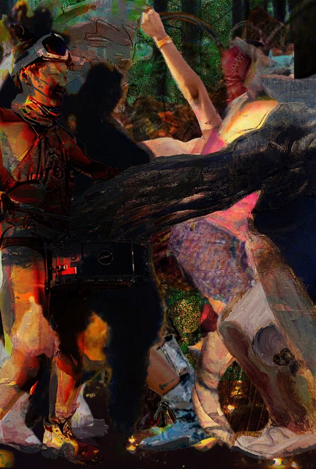 Image of artwork titled "Untitled (Dancer_02)" by Baris Gokturk