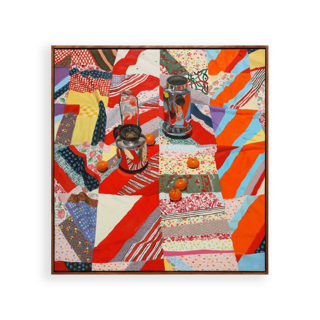 Image of artwork titled "Our New Quilt" by Terry Powers