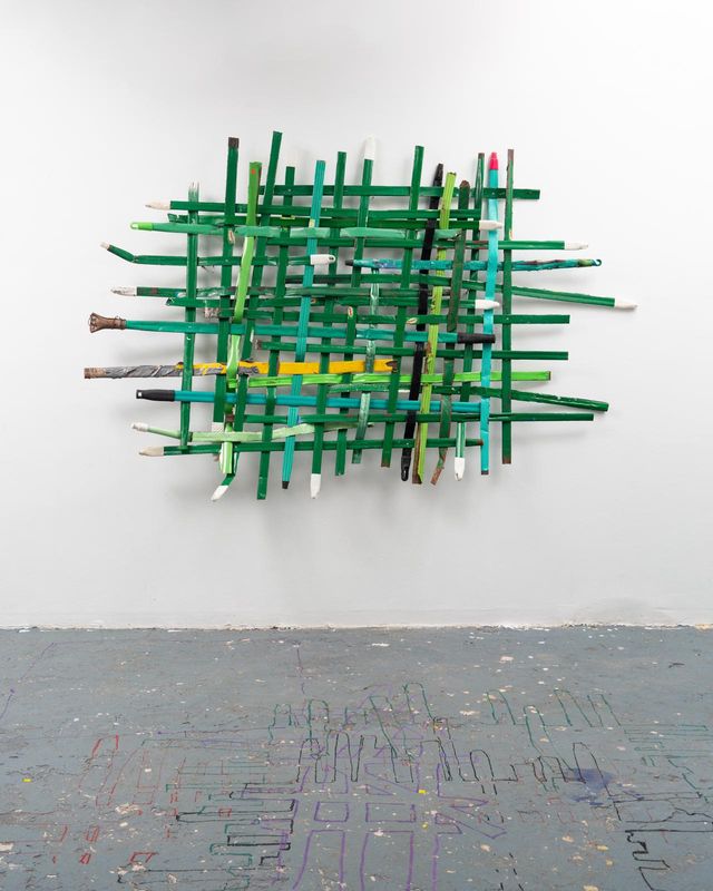 Image of artwork titled "Untitled (Weaving). " by Eva  Robarts