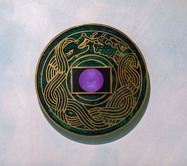 Image of artwork titled "Kukulkán Ballgame" by Claudia Peña Salinas