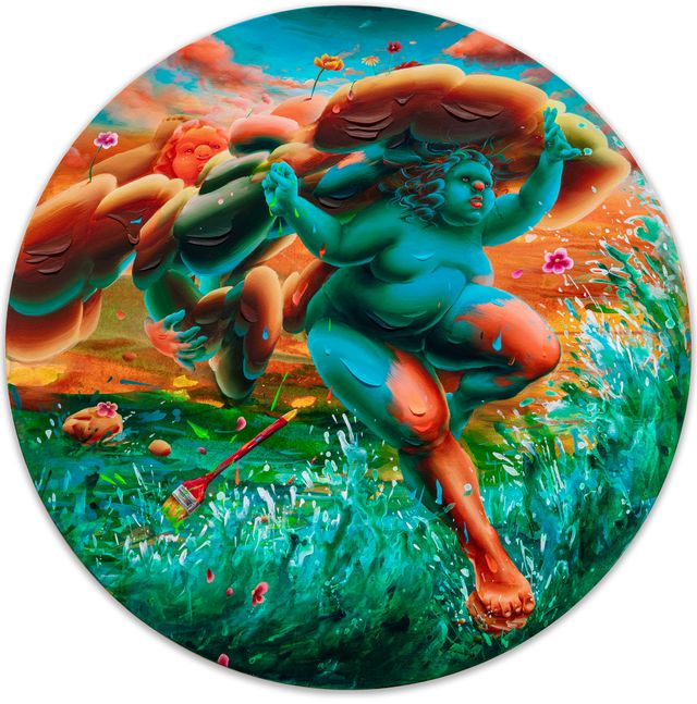 Image of artwork titled "Not Soft, But Flow" by Hyegyeong Choi