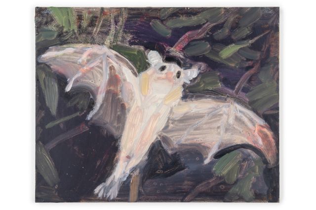 Image of artwork titled "Untitled (single bat)" by Mari  Eastman