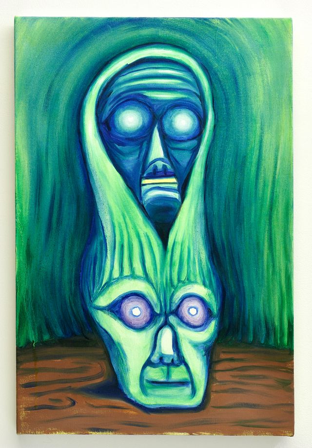 Image of artwork titled "Green Ghost" by Charles Irvin