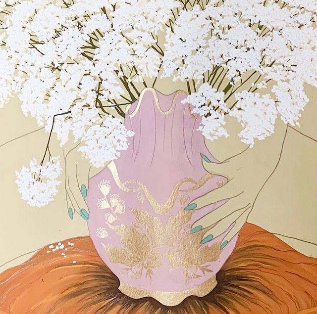 Image of artwork titled "Baby's Breath" by Mia Sandhu