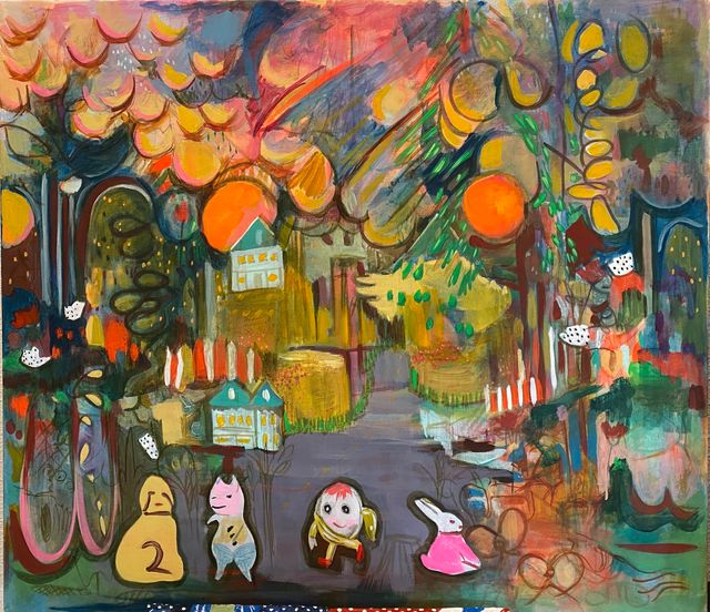 Image of artwork titled "Road to Lordville" by Michelle  Marchesseault