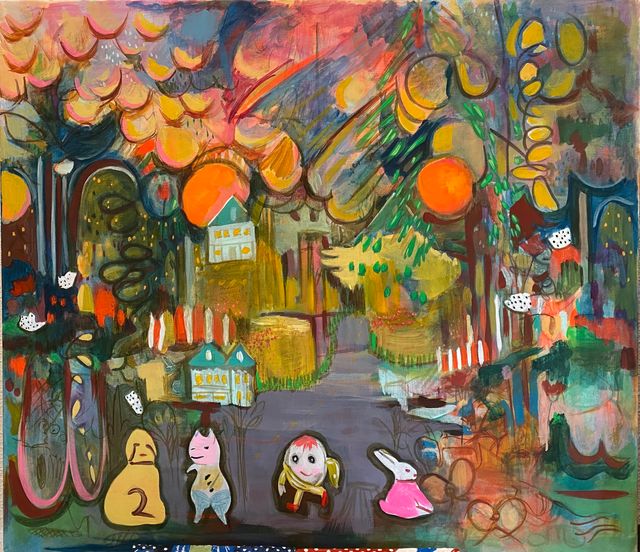 Image of artwork titled "Road to Lordville" by Michelle  Marchesseault
